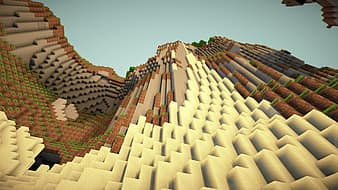 Minecraft, Video Game, Play, Mountains, Mountain, Sky, Computer Science, Pc, Digital, Computer Game, Water - Stockolor