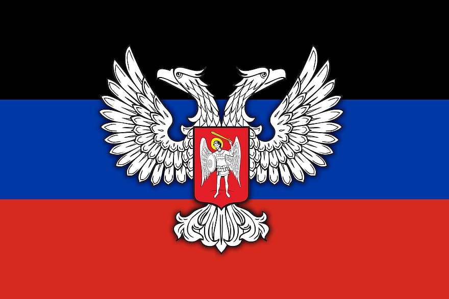 Republik Rakyat Donetsk, bendera, politik, Dnr, kemerdekaan, republik, pengakuan, negara, Eropa Timur, donbass, dom