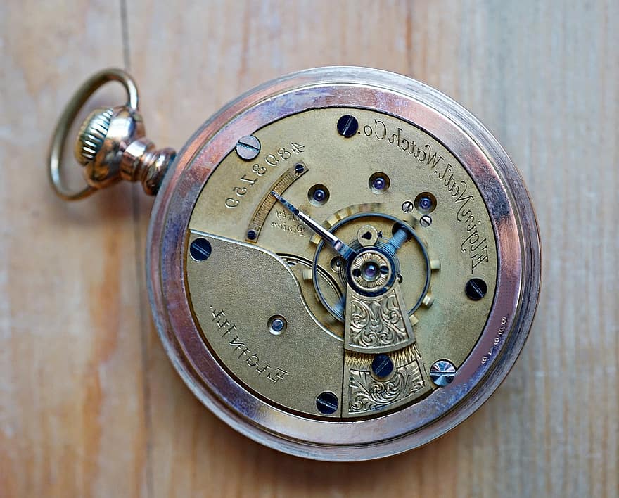 zegarek, antyczny, czas, stary, zabytkowe, czasomierz, zegarek kieszonkowy, zarządzanie czasem, retro, klasyczny, nostalgiczny