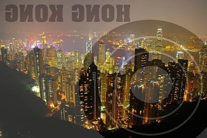 la montaña, Hong Kong, escénico, romántico, Kowloon City, belleza, atracción, ciudad, increíble, horizonte, hermoso