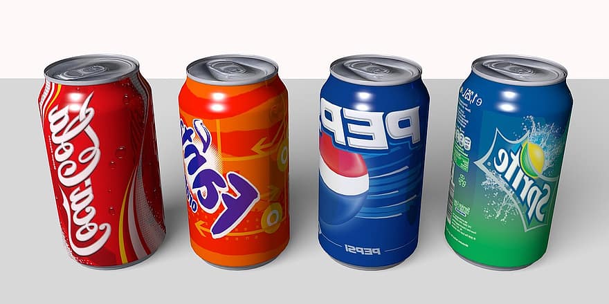 llaunes, llauna, coque, coca, cola, sprite, fanta, Pepsi, sucre, efervescent, escombraries