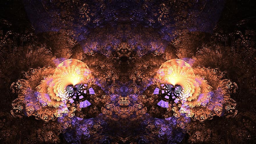 fractal, fractal art, γραφικά υπολογιστή, χώρος, ψηφιακή τέχνη, φαντασία