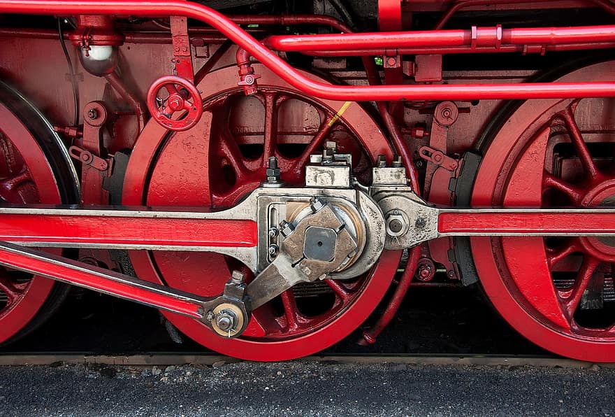locomotora de vapor, resina, histórico, tecnología, conducir, tren a vapor, transporte, rueda, vías de tren, vapor, motor