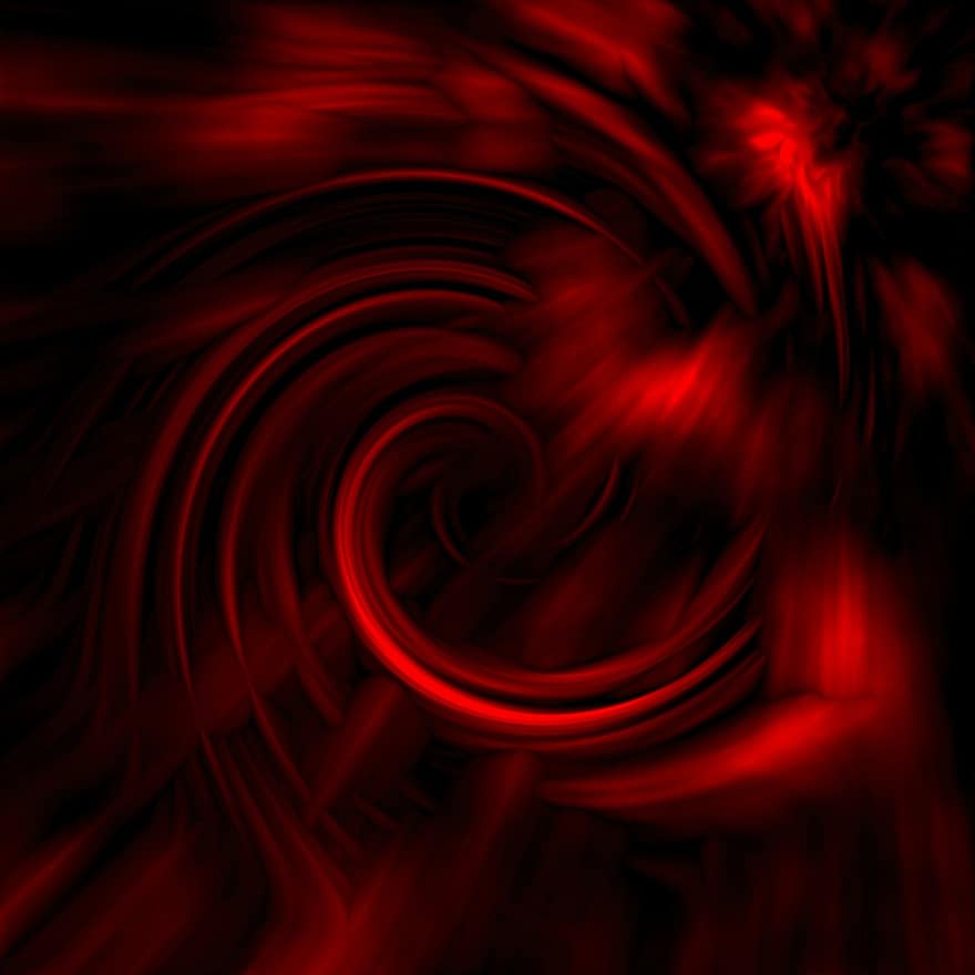 abstrato, fundo, vermelho, brilhando, luzes, textura, espiral