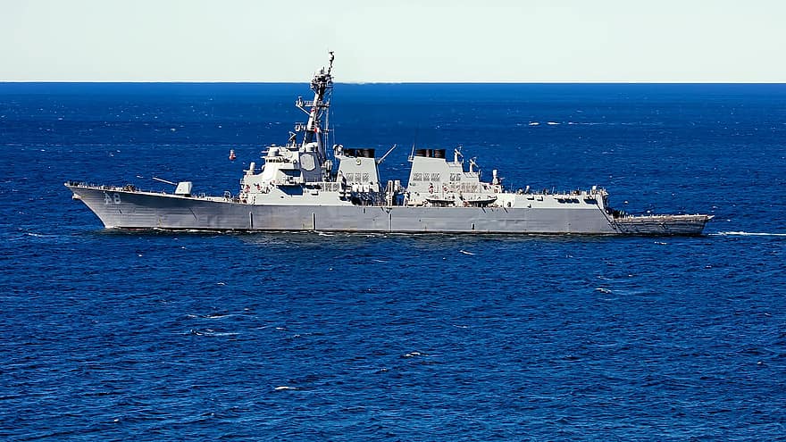 Uss Buckley, Destroyer, Naval Support Ship, Navy, Destroyer Escort, Sea, nautical vessel, transportation, water, blue, shipping