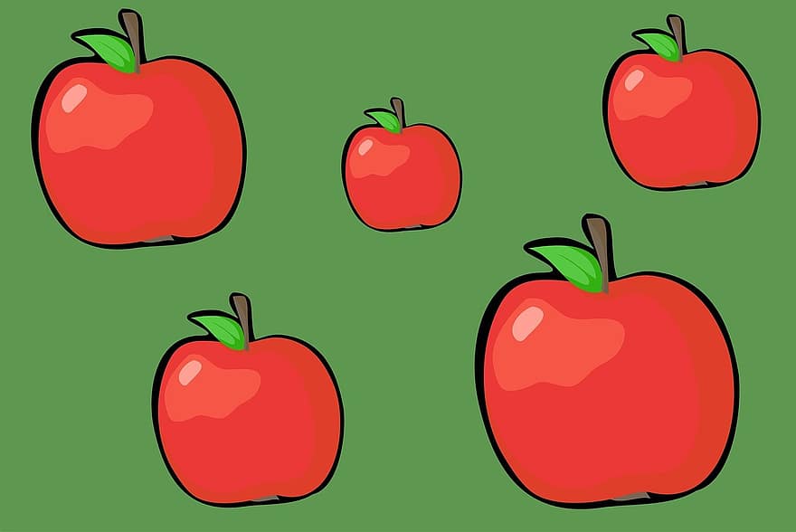 과일, 식품, 사과, 녹색, 건강한, 신선한