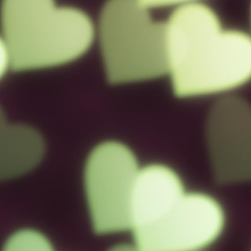 bokeh, cors, verd, fons de pantalla, fons, llums