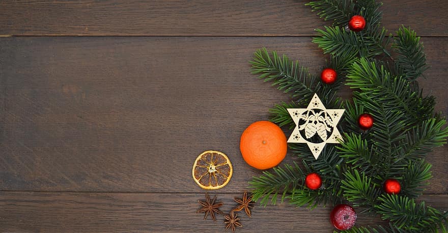 Advent Season, Christmas Motif, Advent Decoration, Advent, Wept, Fir Branch, Wooden Plate, Background, Christmas Card, Christmas Background