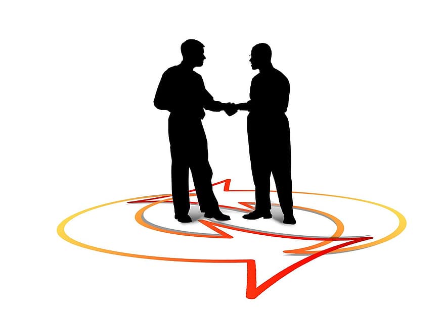 Shaking Hands, Hand, Hand Oak, Contract, Conclusion, Liability, Seal, Arrows, District, Group, Team
