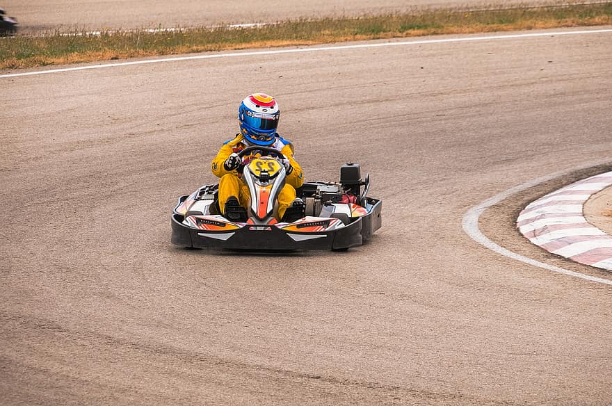 Go Kart, Racing, Car, Vehicle, Sport, Competition