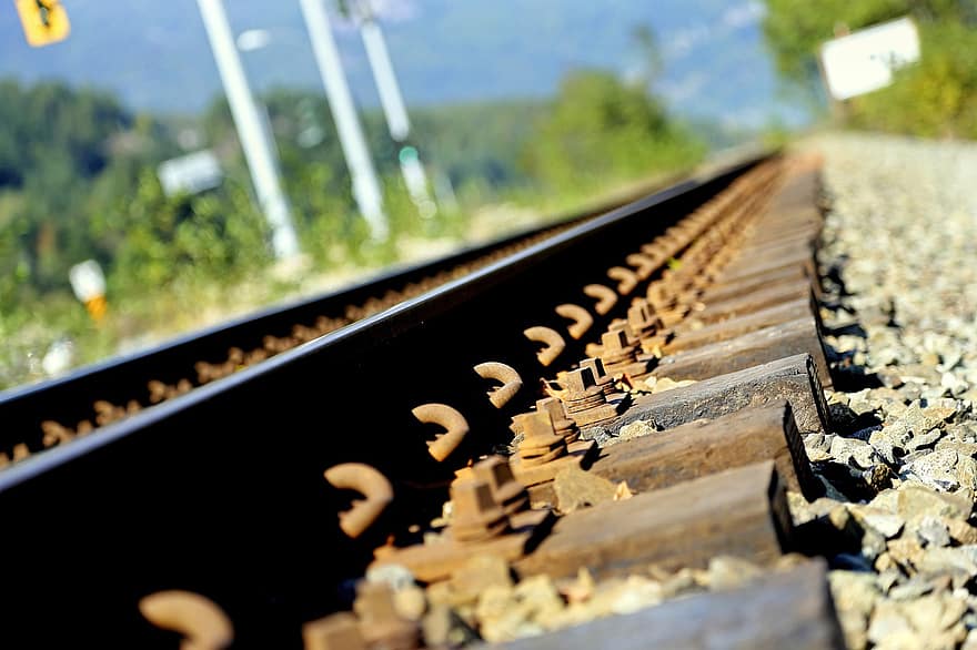 سكة حديدية ، طريق السكك الحديدية ، مسار القطار