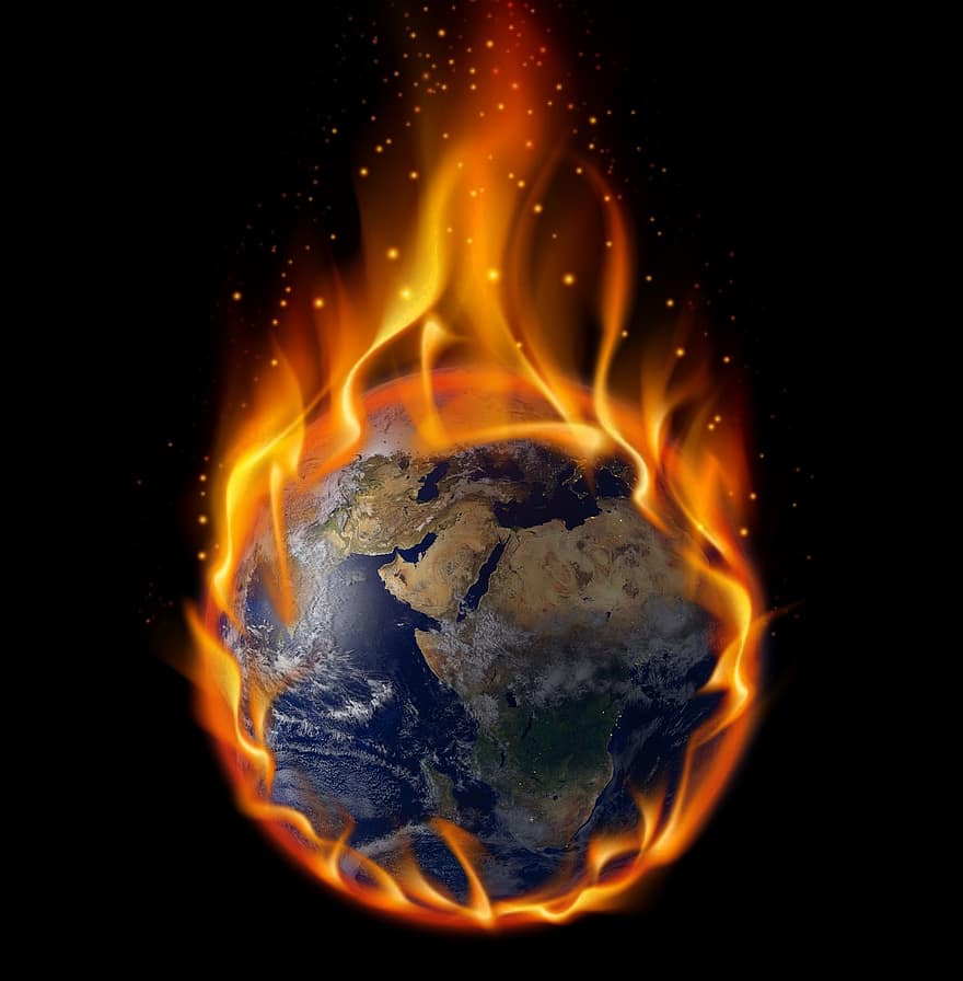 đất đai, hành tinh, khí hậu, sự nóng lên toàn cầu, tận thế, ngày tận thế