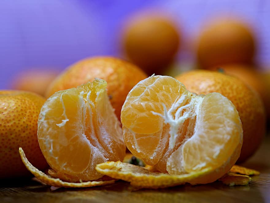 frugt, orange, citrus, næringsstof, vitamin c, sund og rask