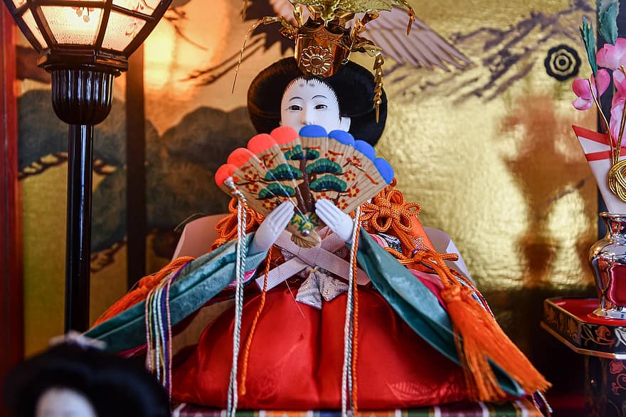 лялька, ремесло, Ляльки Хіна, Хінамацурі, Японія, культури, культур, релігія, прикраса, святкування, різнокольорові