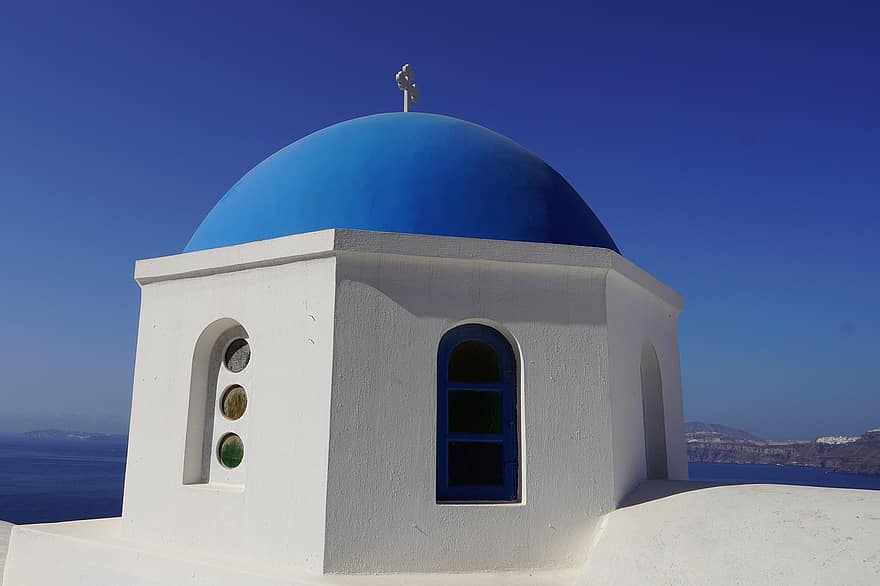 Grecia, viaje, turismo, destino, santorini, Mediterráneo, griego, isla, oia, pueblo, Egeo