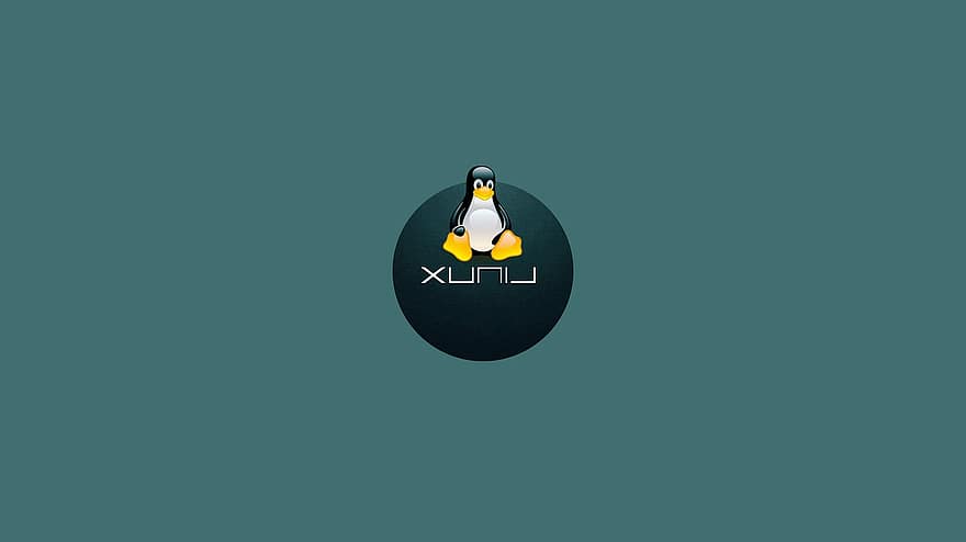 Linux, Ubuntu, Logo, illustration, vector, cartoon, flat, symbol, design, men, science