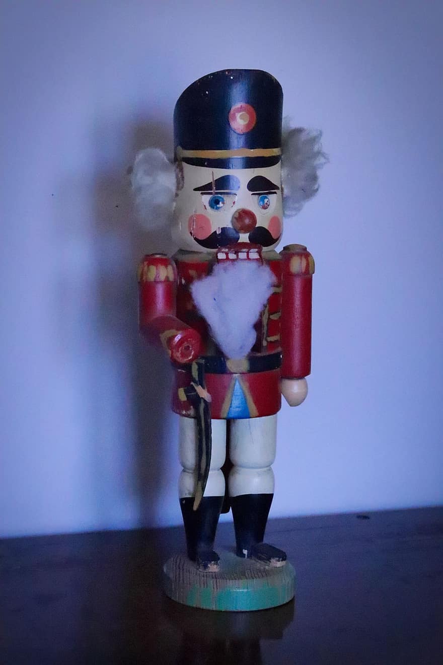 Nutcracker, Christmas, Vintage, Toy, men, figurine, toy soldier, decoration, small, single object, cultures