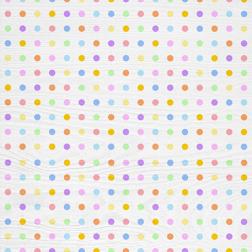 Polka Dot Paper, Background, Dots, Paper, Pattern, Design, Scrapbooking, White, Spots, Retro, Vintage