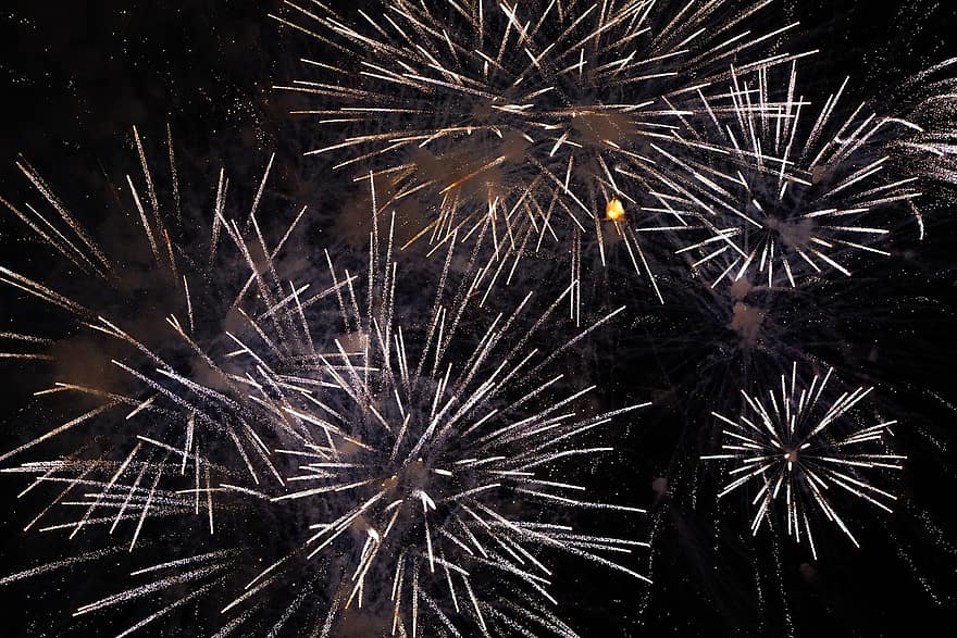fuochi d'artificio, celebrazione, nuovo anno, sylvester, festa, Vigilia di Capodanno