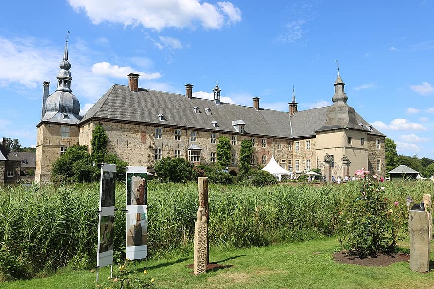 kasteel, kasteelmuseum lembeck, park, Duitsland, architectuur, Noordrijn-Westfalen