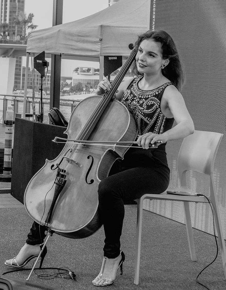 Cello Player, Cello, Musician, Music, Performance, Concert, musical instrument, violin, performer, women, playing