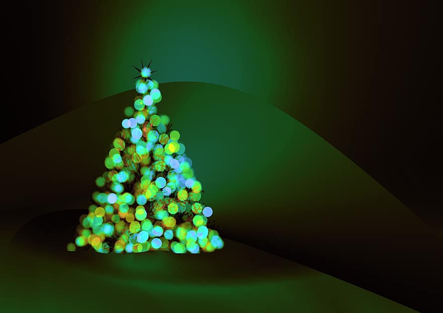 blahopřání, vánoční strom, Pozadí, struktura, modrý, Černá, motiv, vánoční motiv, sněhové vločky, příchod, strom