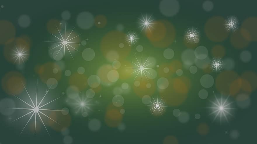 Nadal, verd, decoració, vacances, celebració, disseny, decoratiu, color, estrella, brillant, borrosa