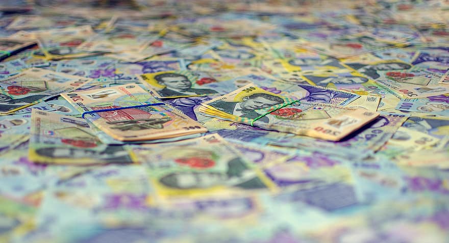pengar, rumänska leu, 200 Leu, Rumänska sedlar, kontanter, finansiera, europeiska pengar, valuta, rikedom, bank, pappersvaluta