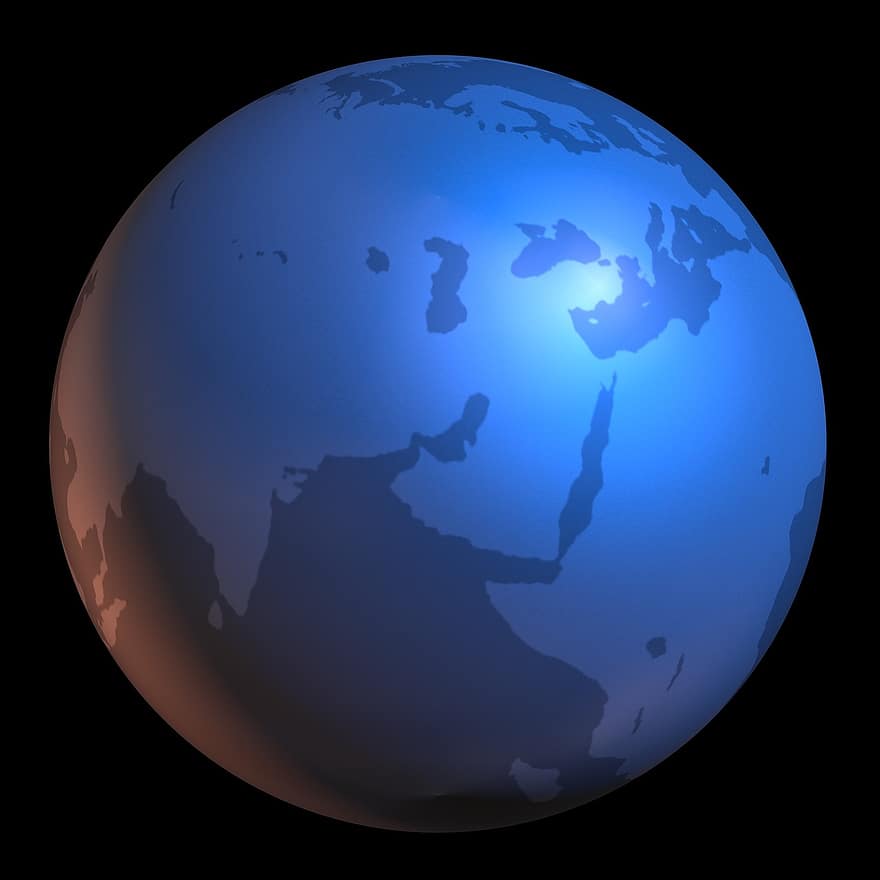 аравия, карта мира, карта, земной шар, континенты, континент, страна, Штаты Америки, моря, полусферы, ориентация