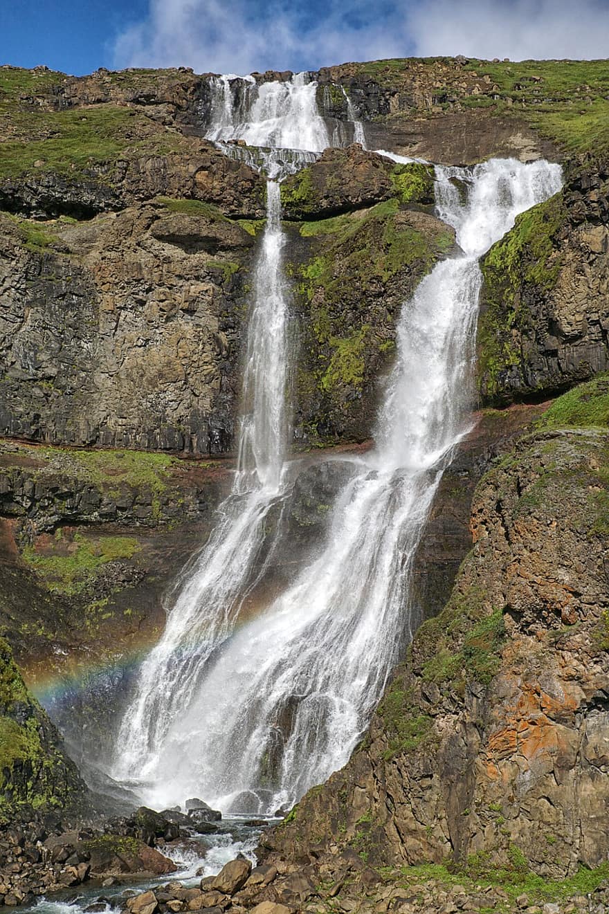 thác nước, phong cảnh, Nước Iceland, Thiên nhiên