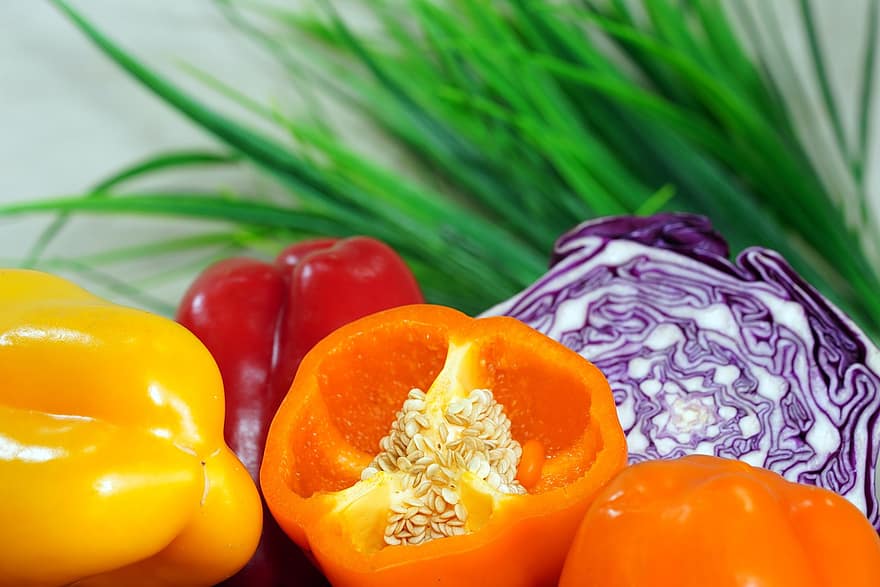 paprika, zelí, zelenina, jídlo, Semena papriky, pepř, vyrobit, zdravý, organický