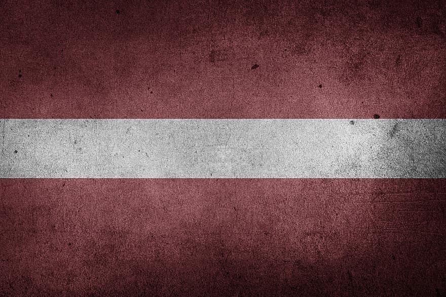 bayrak, Letonya, Avrupa, Baltık