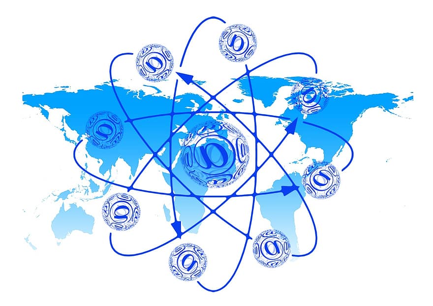 Globus, Email, Ball, Erde, Welt, beim, mail, Nachrichten, Internet, Elektronik