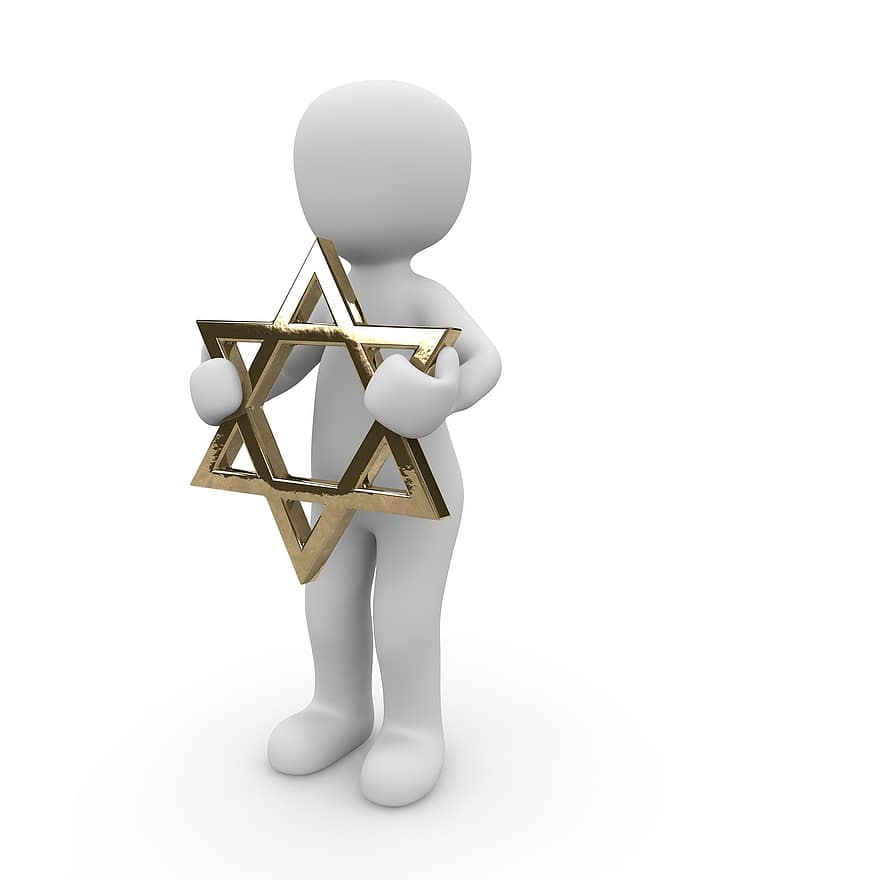 csillag, judaizmus, megemlékezik, történelmileg, emlékmű, emlékeztető, zsinagóga, megkönnyebbülés