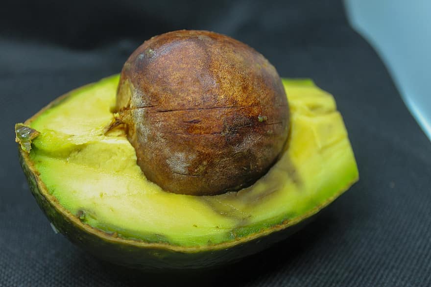 avocado, frugt, mad, skiveskåret, frisk, sund og rask, moden, organisk, sød, tæt på, friskhed