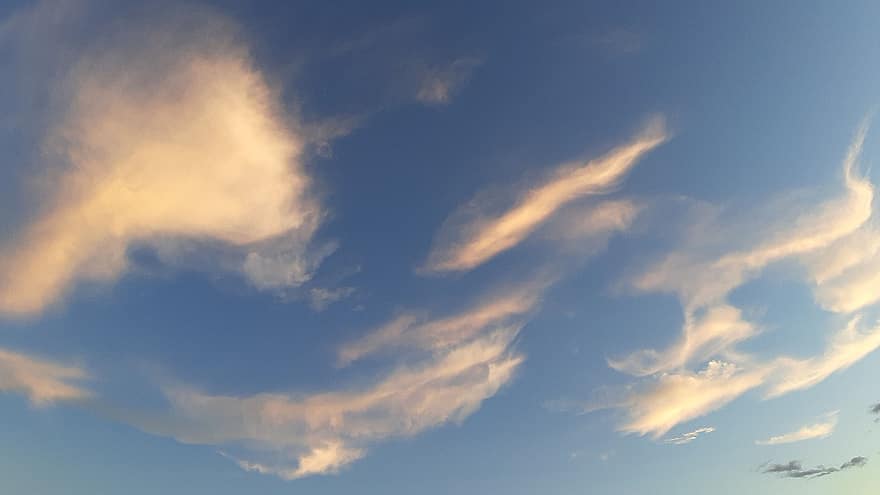 आकाश, बादलों, हवाई क्षेत्र, क्यूलस