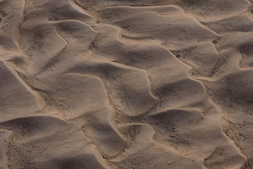 badlands, smėlio kopos, dykuma, smėlis, pobūdį, smėlio kopa, fonas, modelį, Iš arti, vasara, pakrantėje