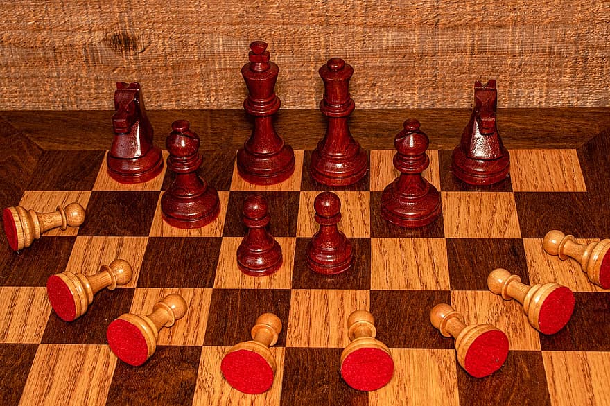 schack, Brädspel, bitar, schackbräde, strategi, konkurrens, spel, figur