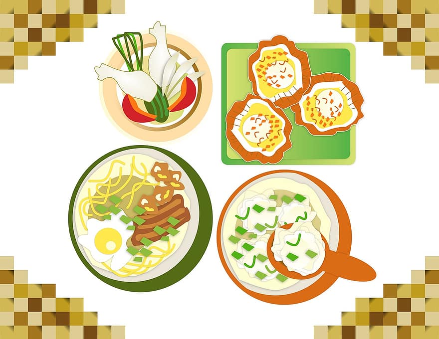 филиппинская еда, моллюск, суп, филиппинский, питание, мышцы, вкусные, кухня, сезонное, ракушки, тропический