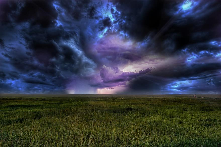 fondo de pantalla de la naturaleza, campo, nubes, tormenta, lluvia, paisaje, naturaleza, fondo, fondo de pantalla hd, nube, cielo