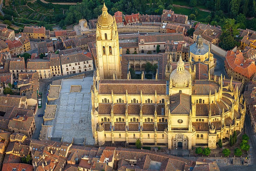 Segovia, Kirche, Dom, die Architektur, Religion, Gebäude