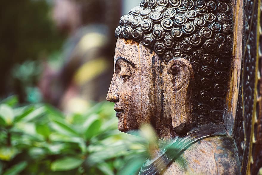 Buddha, Statue, Skulptur, Meditation, Yoga, Religion, meditieren, Tempel, Buddha-Figur, Buddha-Skulptur