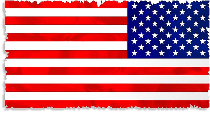 flagg, verdens flagg, rike, emblem, land, reise, stjerner og striper, Amerika, amerikansk flagg, usa, stater