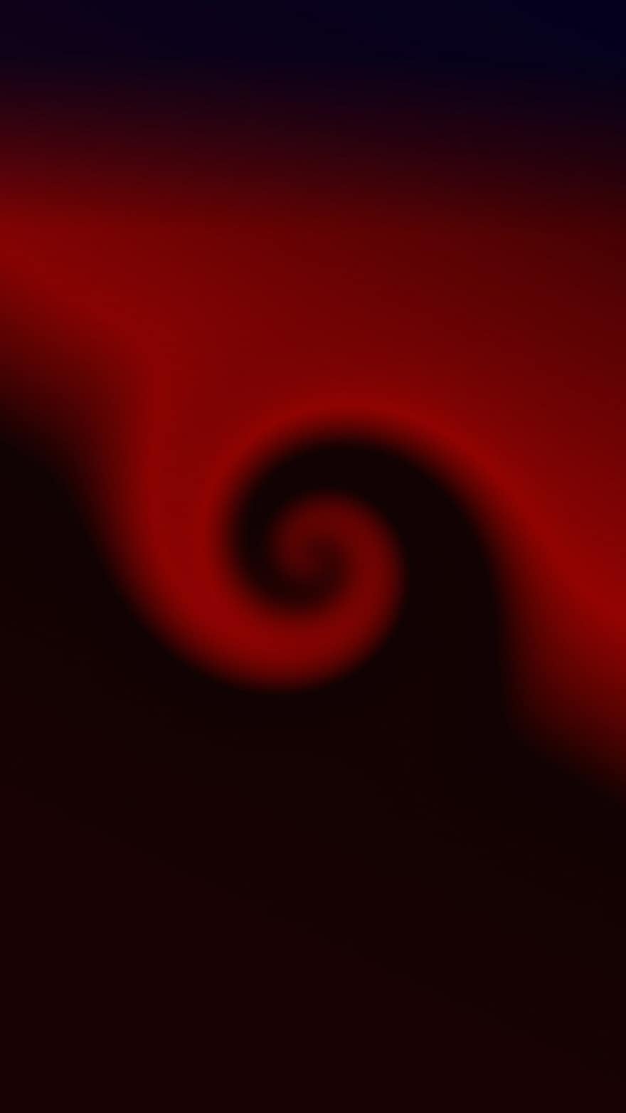 Spiral, Background, Black, Red, Abstract
