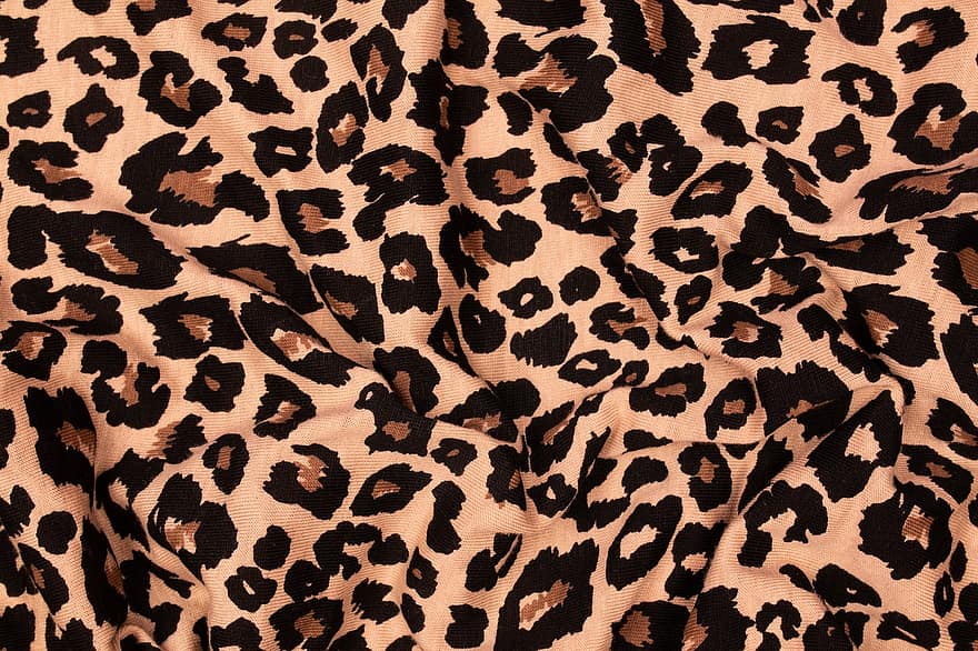 леопардов модел, леопардов печат, плат, Тапет от плат, тъкан фон, заден план, кърпа, текстура, модел, фонове, мода