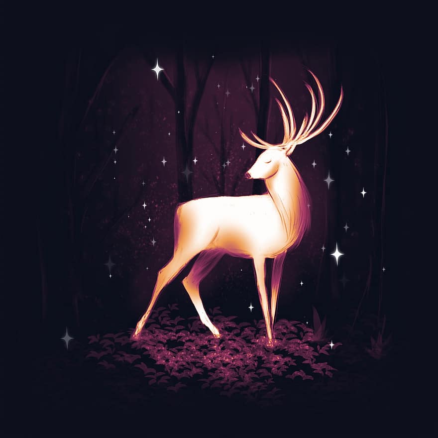 Roe Deer, Christmas, Reindeer, Antler, Animal