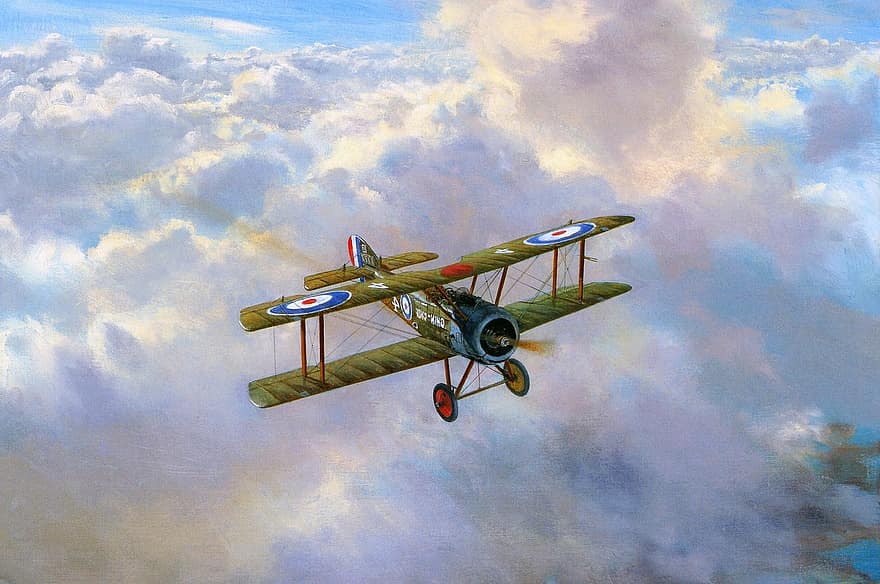 flygplan, plan, första världskriget, krig