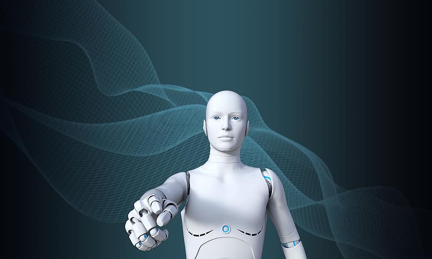 robot, technológia, futurisztikus, gép, cyborg, mesterséges, hálózat, intelligens