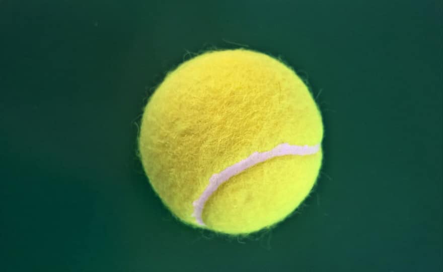 теннисный мячик, мяч, спортивный, большой теннис, круглый, желтый, пушистый, новый