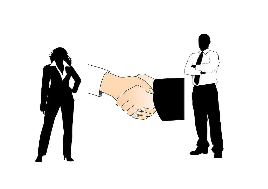 Handshake, Unity, Agree, Partnership, Connectedness, Personal, Businessmen, Trade, Turnover, Envelope, Sale